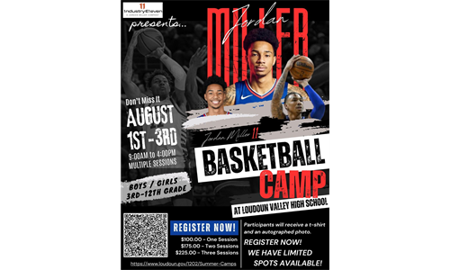 Jordan Miller Basketball Camp