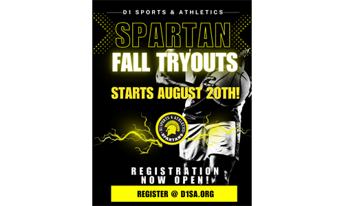 Fall Tryouts Registration OPEN!