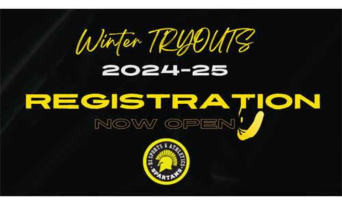 Winter TRYOUTS - Registration Open!!